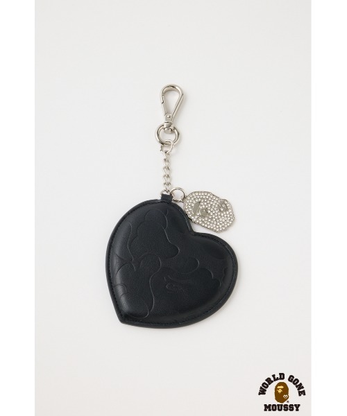 BP/MS HEART MIRROR キーホルダー（キーホルダー）｜MOUSSY（マウジー