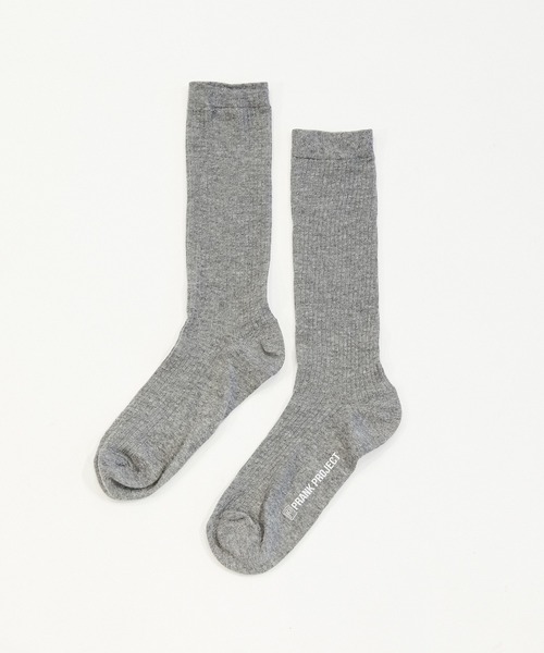 PRANK PROJECT（プランクプロジェクト）の「シアーリブショートソックス / Sheer Rib Short Socks（ソックス/靴下・レディース・ホワイト/グレー/ブラック・FREE）」の3枚目の写真