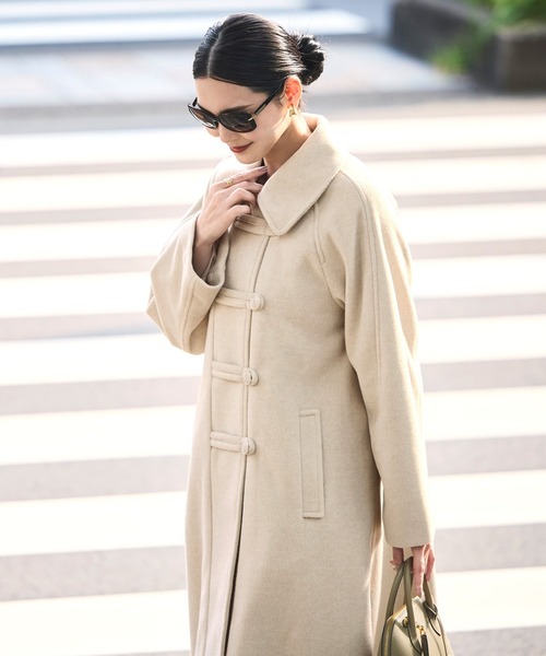 セール】シャギー ウール ダッフルコート ｜ アウター / ウールコート