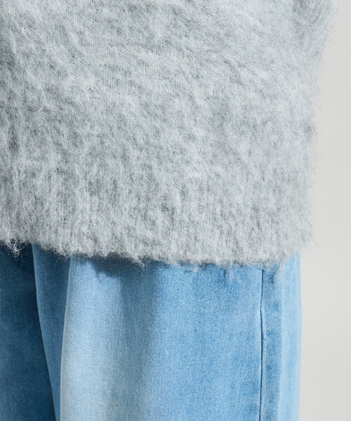 FREAK'S STORE（フリークスストア）の「モヘヤ入りウールニット（ニット/セーター・レディース・イエロー/ピンク/ライトグレー・ﾌﾘ-）」の18枚目の写真