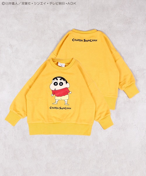 MARKEY'S(마키즈)의 「【크레용 신짱】별주 프린트 트레이너(스웨트)」｜머스타드