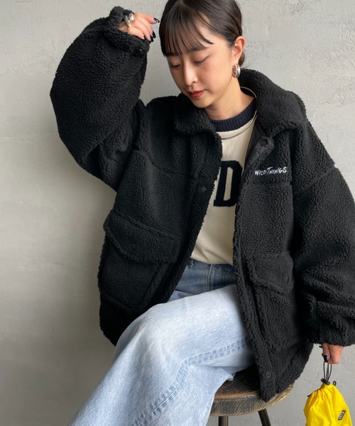 WILD THINGS/ワイルドシングス] G-1 ボアジャケット（その他アウター