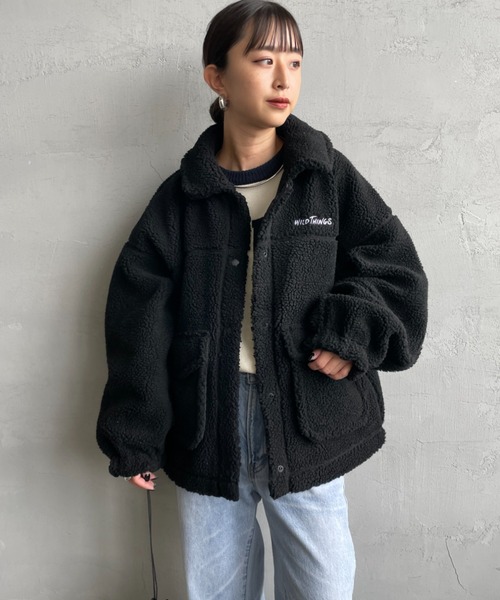WILD THINGS/ワイルドシングス] G-1 ボアジャケット（その他アウター