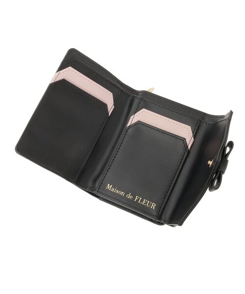 メゾンドフルール　財布 メゾン ド フルール Maison de FLEUR ベルトリボンミニ