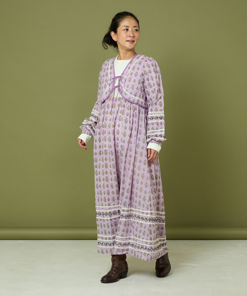 セール】Freada/フリーダ 胸キルト リボン バストカット ワンピース