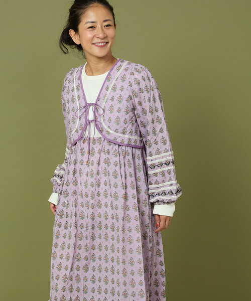 セール】Freada/フリーダ 胸キルト リボン バストカット ワンピース