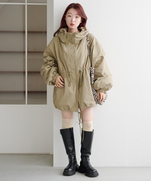 WEB先行】アーミーフードコート（その他アウター）｜Kastane（カスタネ