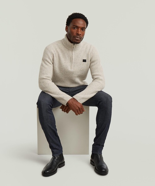 G-STAR(ジースター)の「REVEND FWD SKINNY JEANS/ストレッチスキニージーンズ(デニムパンツ・メンズ・ダークインディゴブルー・28/30/34/30/36/30/33/30/29/30/30/30/31/30/32/30/31/32/32/32/33/32/29/32/34/32/30/32/28/32)」の2枚目の写真