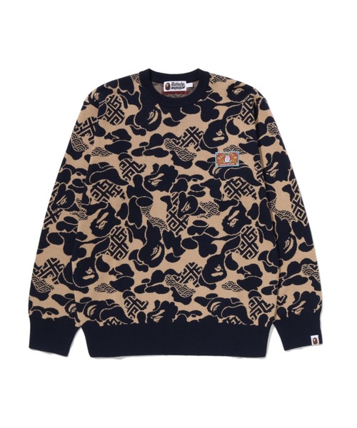A BATHING APE（アベイシングエイプ）の「APE HEAD ONE POINT KNIT