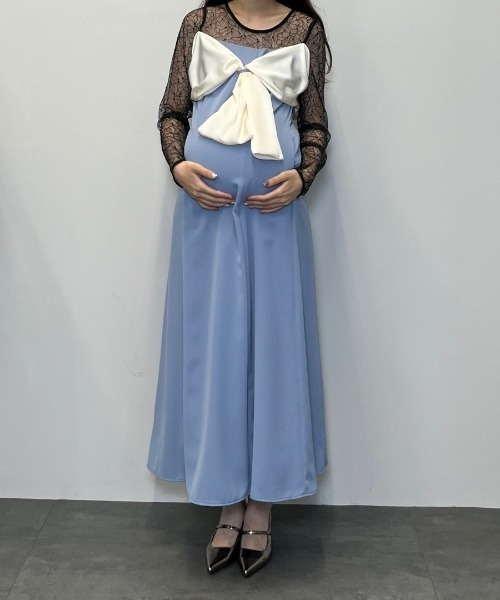 ビックリボンドレス / big ribbon dress（ドレス）｜ANDRESD