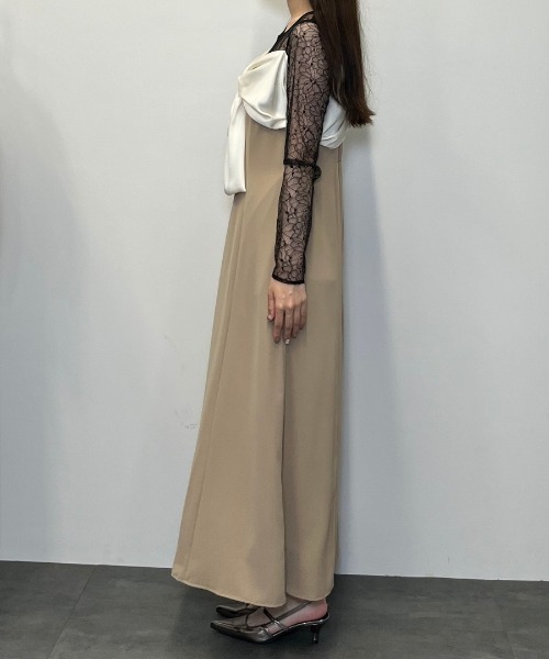 ビックリボンドレス / big ribbon dress（ドレス）｜ANDRESD