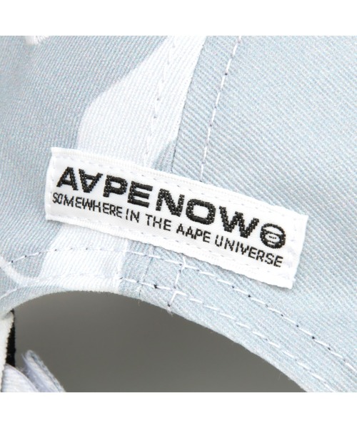AAPE BY A BATHING APE（エーエイプバイアベイシングエイプ）の「AAPE NOW CAP(camouflage)（キャップ・メンズ・ブラック系その他/ホワイト系その他・FREE）」の5枚目の写真