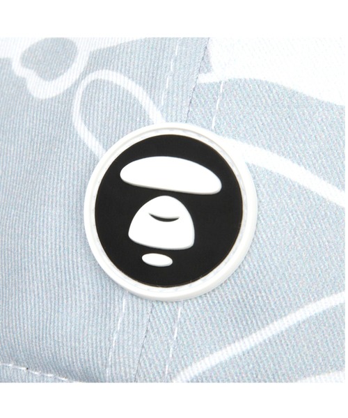 AAPE BY A BATHING APE（エーエイプバイアベイシングエイプ）の「AAPE NOW CAP(camouflage)（キャップ・メンズ・ブラック系その他/ホワイト系その他・FREE）」の6枚目の写真