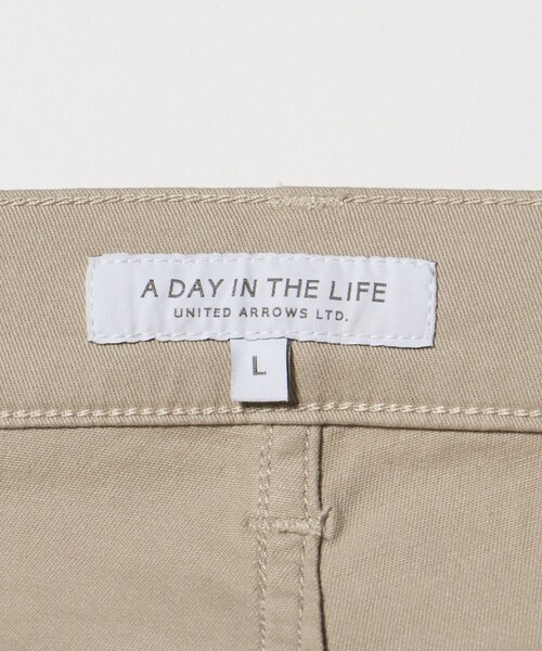 A DAY IN THE LIFE UNITED ARROWS(アデイインザライフユナイテッドアローズ)の「ストレッチチノ 5ポケット スリムパンツ<A DAY IN THE LIFE>(スラックス・メンズ・ダークグレー/ベージュ/ブラック・S/L/XL/M)」の10枚目の写真