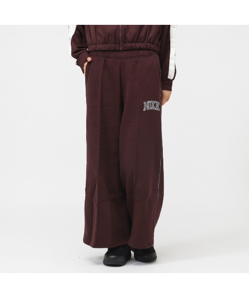 NIKE（ナイキ）の「ナイキ NIKE ナイキ  NSW PHNX フリース ロゴ ワイド LE（その他パンツ・レディース・ブラック/バーガンディー・S/M/L）」の13枚目の写真