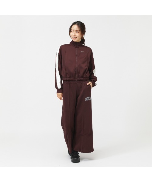 NIKE（ナイキ）の「ナイキ NIKE ナイキ  NSW PHNX フリース ロゴ ワイド LE（その他パンツ・レディース・ブラック/バーガンディー・S/M/L）」の14枚目の写真