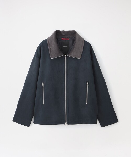 そ様 スエードライクスタンドネックブルゾン（ブルゾン）｜LOVELESS