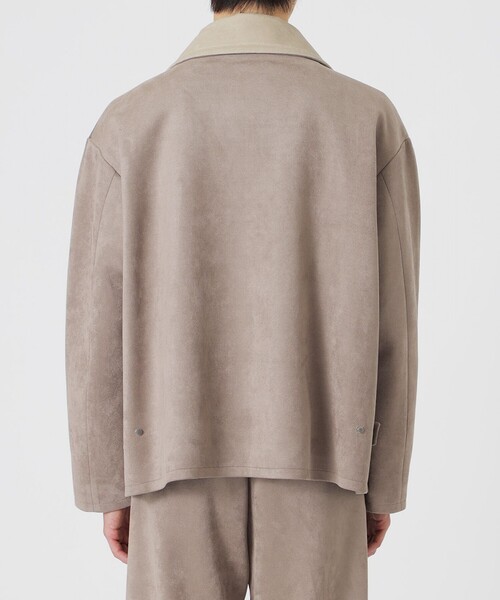 LOVELESS（ラブレス）の「スエードライクスタンドネックブルゾン（ブルゾン・メンズ・ブラック/ネイビー/ベージュ系その他4・L/M）」の20枚目の写真