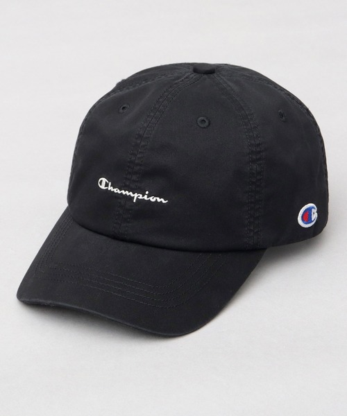 Champion(チャンピオン)の「ユーズド風 ウォッシュツイル ハイキャップ 深め(キャップ・メンズ・ブラック/チャコール/ベージュ/オフホワイト・FREE)」の5枚目の写真