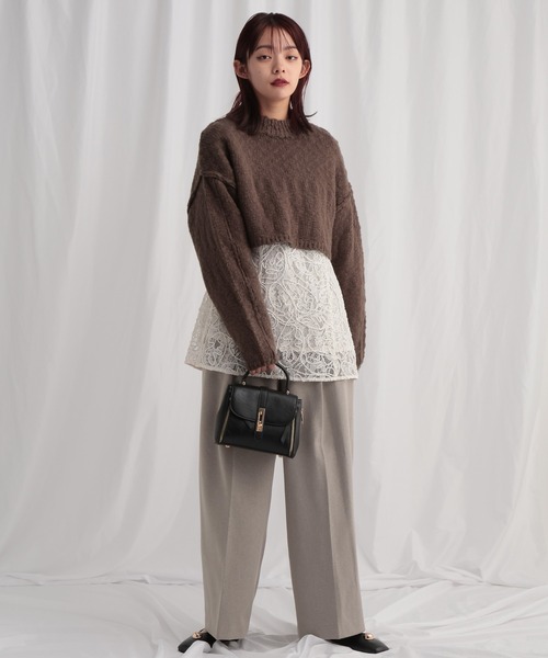 mysty woman(ミスティウーマン)の「金具ミニショルダー2 612940(ショルダーバッグ・レディース・ブルー/ブラック/ブラウン系その他・FREE)」の13枚目の写真