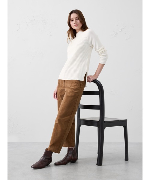BANANA REPUBLIC FACTORY STORE ミックスリブタートルネックセーター