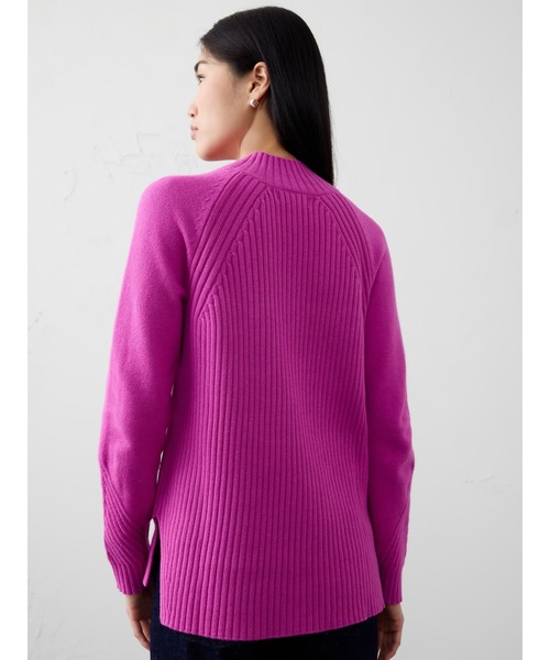 セール】BANANA REPUBLIC FACTORY STORE ミックスリブタートルネック