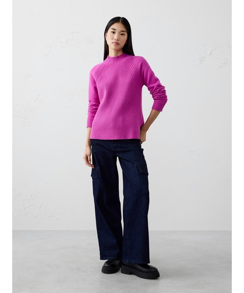 セール】BANANA REPUBLIC FACTORY STORE ミックスリブタートルネック