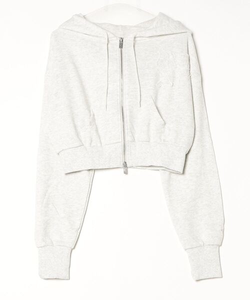 ROXY(ロキシー)の「ロキシー ROXY YOLO ZIP(その他トップス・レディース・ブラック/ライトグレー・L/S/M)」の2枚目の写真