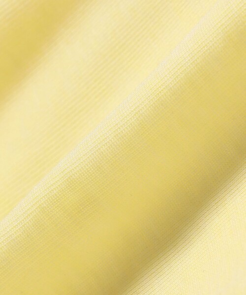 SHIPS Colors(シップス カラーズ)の「SHIPS Colors:ウール混 天竺 ヘンリー ネック ロンT(Tシャツ/カットソー・レディース・グレー/オフホワイト/イエロー・ONE SIZE)」の6枚目の写真