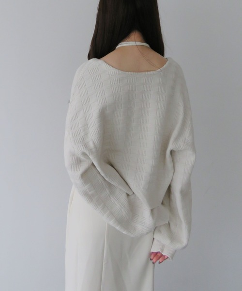 archives（アルシーヴ）の「金釦ニットＣＤ×マーメイドキャミワンピースＳＥＴ（ワンピース・レディース・アイボリー/ブラック/モカ・MEDIUM）」の11枚目の写真