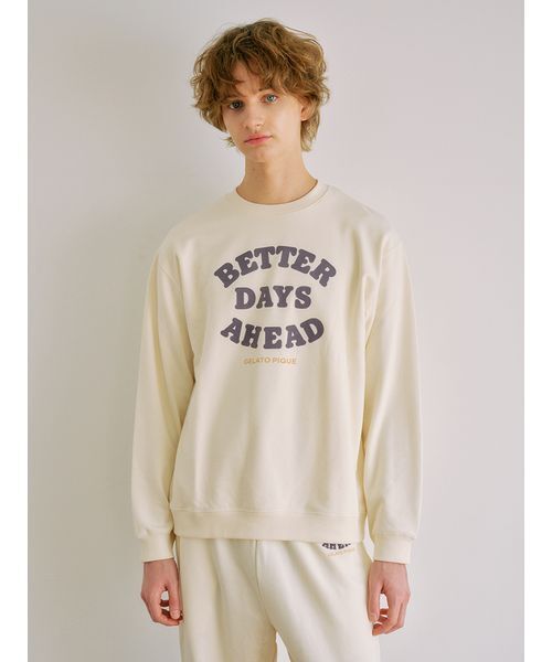 gelato pique（ジェラートピケ）の「【HOMME】裏毛プリントプル