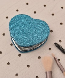 手鏡/メイクミラー（ブルー・ネイビー/青色系）ファッション通販