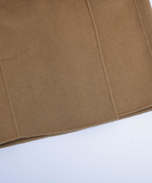 La-gemme（ラジェム）の「オーバーサイズチェスターコート（チェスターコート・レディース・ブラック/グレー/ブラウン/カーキブラウン・フリー）」の15枚目の写真