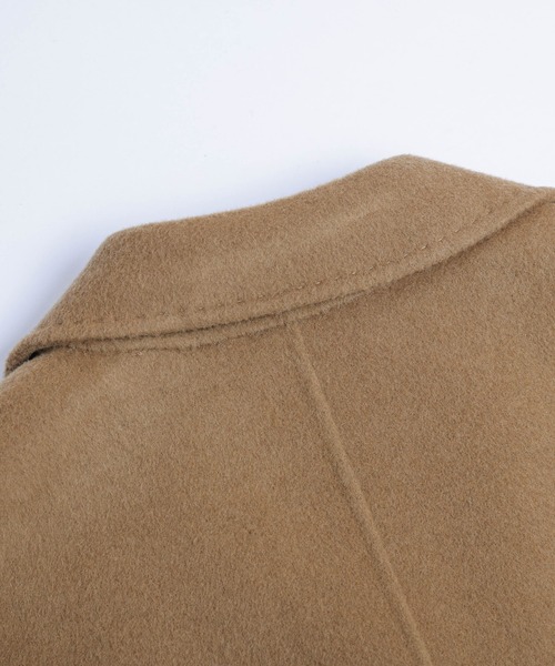 La-gemme（ラジェム）の「オーバーサイズチェスターコート（チェスターコート・レディース・ブラック/グレー/ブラウン/カーキブラウン・フリー）」の17枚目の写真