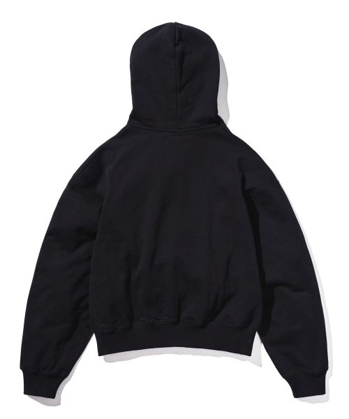 AECA(エイカ)の「EVERYDAY AECA CLOVER ZIP UP HOODIE-BLACK(パーカー・レディース・その他・SMALL/MEDIUM/LARGE/W/X-LARGE)」の2枚目の写真