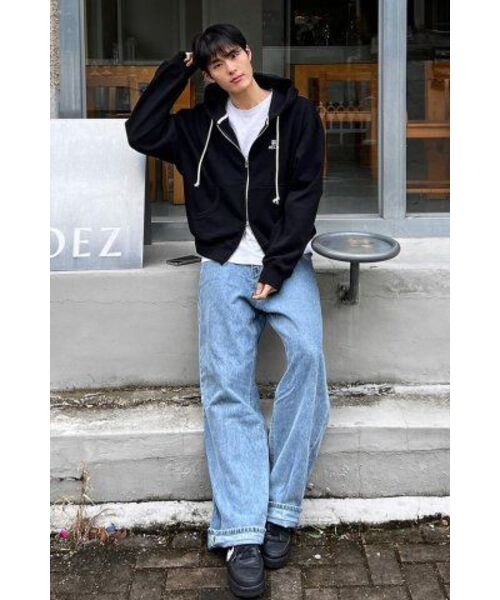 AECA(エイカ)の「EVERYDAY AECA CLOVER ZIP UP HOODIE-BLACK(パーカー・レディース・その他・SMALL/MEDIUM/LARGE/W/X-LARGE)」の10枚目の写真
