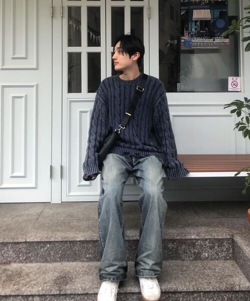 DNSR(ディーエヌエスアール)の「シグネチャーワイドデニムパンツヴィンテージブルー(デニムパンツ・メンズ・その他・LARGE/X-LARGE)」の14枚目の写真