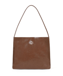 ESSENTIAL LEATHER SQUARE BAG_BROWN