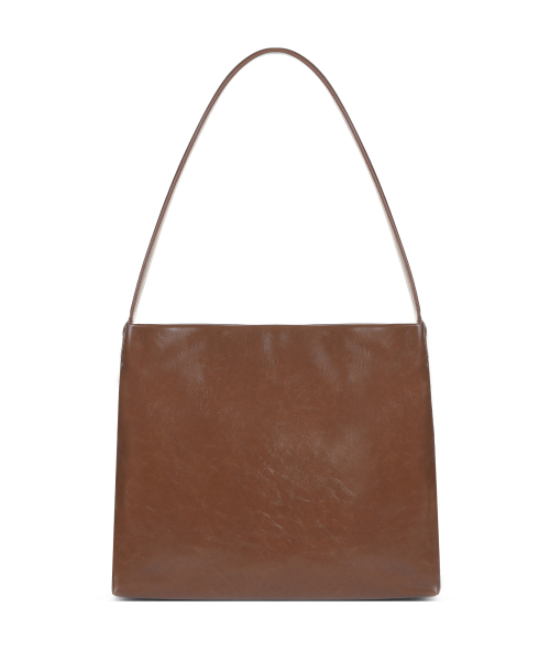 NICK&NICOLE(ニックアンドニコール)の「ESSENTIAL LEATHER SQUARE BAG_BROWN(ショルダーバッグ・レディース・その他・FREE)」の6枚目の写真