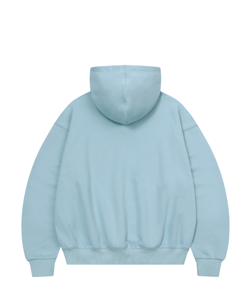 F.ILLUMINATE（フィルミネイト）の「FLM ビッグロゴフードパーカー-スカイブルー（パーカー・レディース・その他・SMALL/MEDIUM/LARGE）」の2枚目の写真