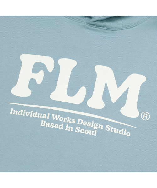 F.ILLUMINATE（フィルミネイト）の「FLM ビッグロゴフードパーカー-スカイブルー（パーカー・レディース・その他・SMALL/MEDIUM/LARGE）」の8枚目の写真