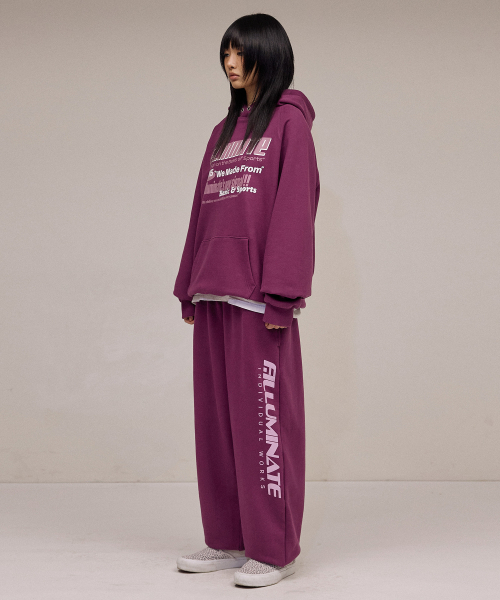 F.ILLUMINATE（フィルミネイト）の「スポーツシグナルロゴフードパーカー-パープル（パーカー・レディース・その他・SMALL/MEDIUM/LARGE）」の5枚目の写真