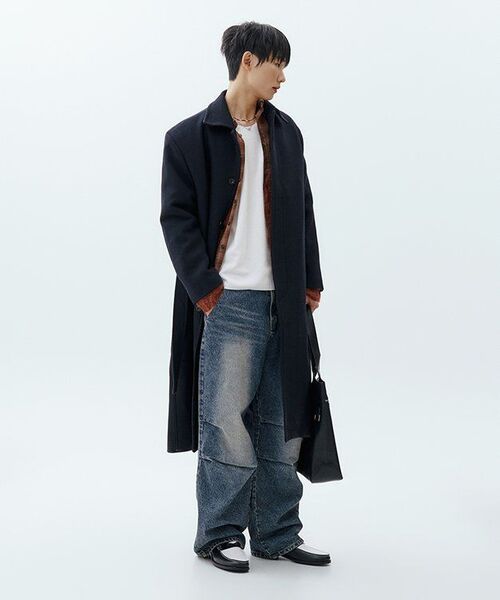 SLOWACID（スローアシッド）の「カットオフグランジチェックシャツ[ブラウン]（シャツ/ブラウス・メンズ・ブラウン・SMALL/MEDIUM/LARGE）」の6枚目の写真