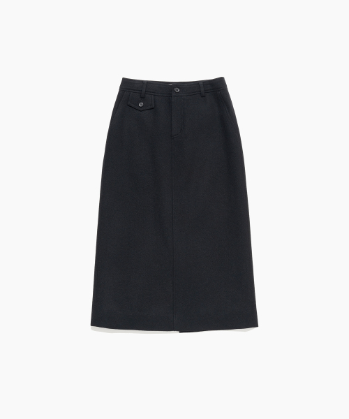 TTUDEMENT(トュードメント)の「H-LINE POCKET SKIRT BLACK(スカート・レディース・その他・SMALL/MEDIUM/LARGE)」の3枚目の写真