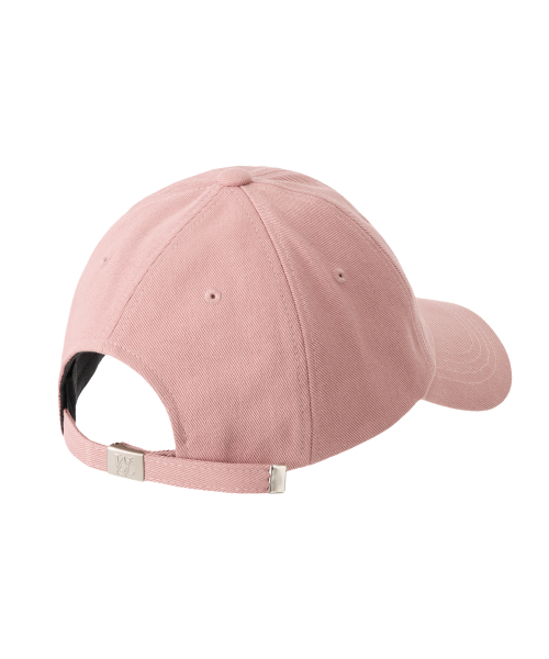 WOOALONG（ウアロン）の「Signature Logo ball cap - DUSTY PINK (PINK LOGO)（キャップ・レディース・ピンク・SMALL/MEDIUM）」の3枚目の写真