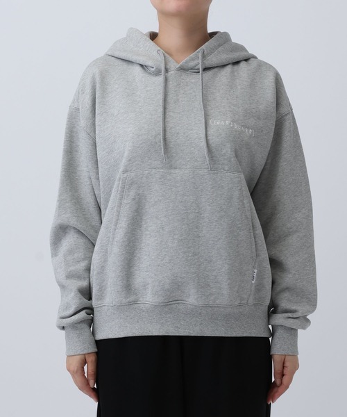 ALAND(エーランド)の「【UNISEX】 ALAND×INAPSQUARE/スウェットフーディー(ウラケ)(スウェット・レディース・グレー/ブラック/ネイビー・LARGE/SMALL)」の19枚目の写真