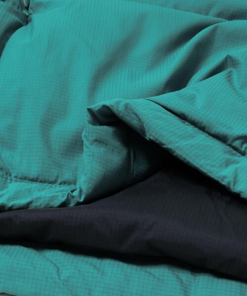 DAIWA PIER39（ダイワピア39）の「DAIWA PIER39　TECH ALPINE DOWN VEST（ダウンベスト・メンズ・ブラック/パープル/ミント・MEDIUM/X-LARGE/LARGE）」の4枚目の写真