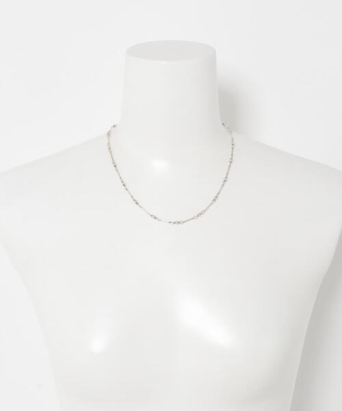 PHILIPPE AUDIBERT（フィリップ オーディベール）の「PHILIPPE AUDIBERT　Garnet necklace（ネックレス・レディース・シルバー・-）」の6枚目の写真