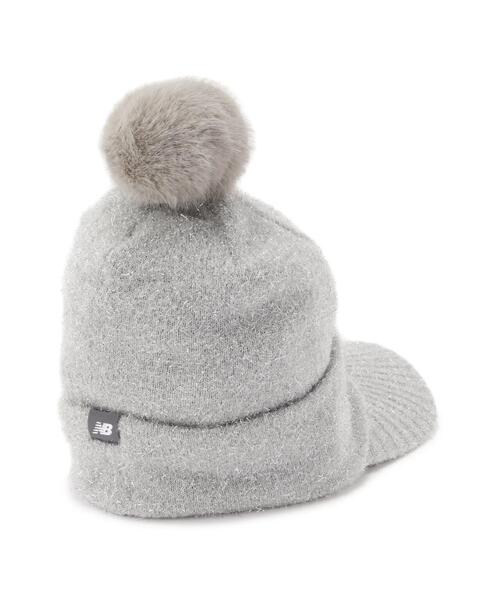 New Balance Golf（ニューバランスゴルフ）の「【new balance golf】ＢＲＩＭ　ＢＥＡＮＩＥ（ニットキャップ/ビーニー・レディース・ブラック/グレー系その他2/ホワイト・FREE）」の16枚目の写真