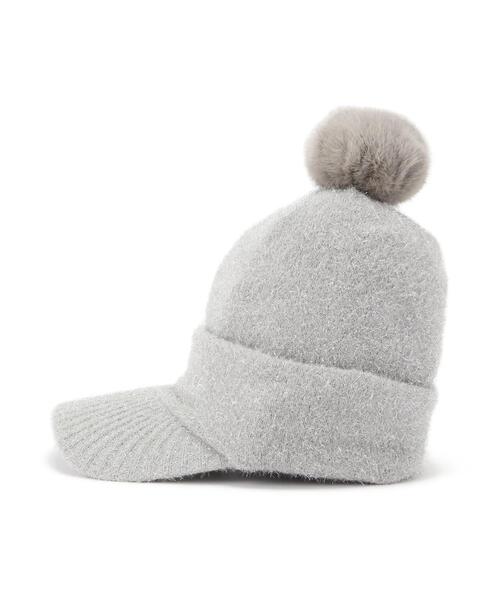 New Balance Golf（ニューバランスゴルフ）の「【new balance golf】ＢＲＩＭ　ＢＥＡＮＩＥ（ニットキャップ/ビーニー・レディース・ブラック/グレー系その他2/ホワイト・FREE）」の17枚目の写真